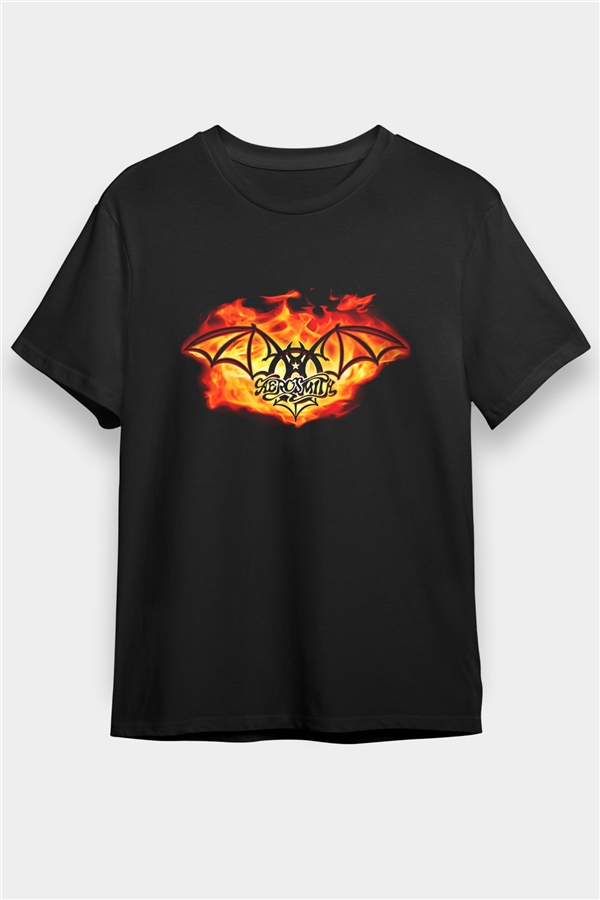 Aerosmith Black Unisex  T-Shirt - Tees - Shirts