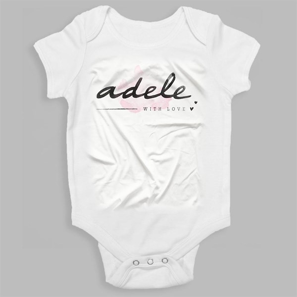 Adele Baby Bodysuit | Baby Onesie BCO7