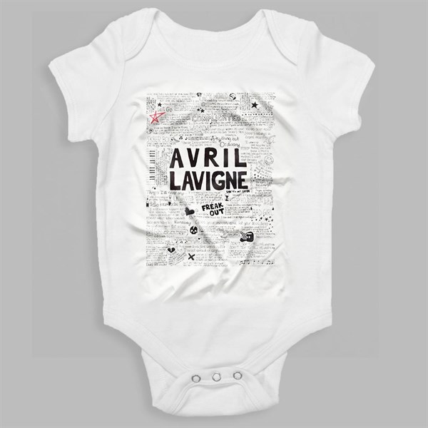 Avril Lavigne Baby Bodysuit | Baby Onesie BCO17