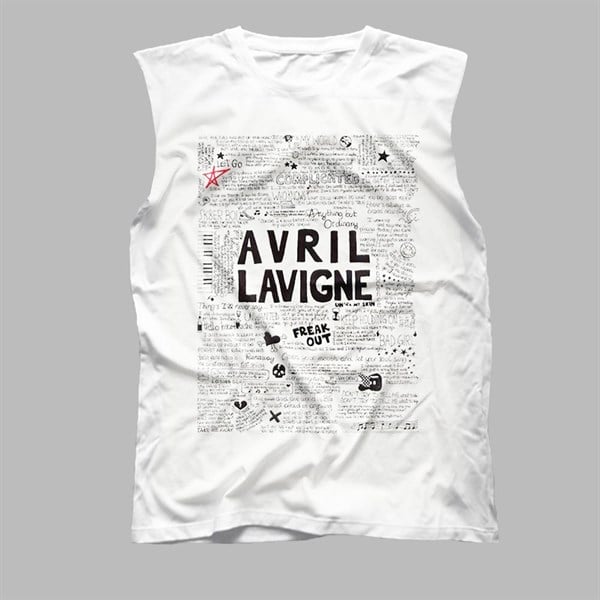 Avril Lavigne Sleeveless T-Shirt KCO17
