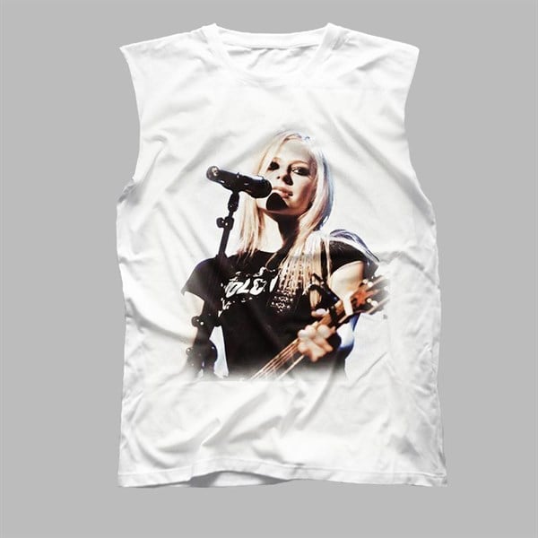 Avril Lavigne Sleeveless T-Shirt KCO14