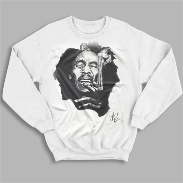 Bob Marley Sweatshirt, Unisex Sweatshirt ICRAG9