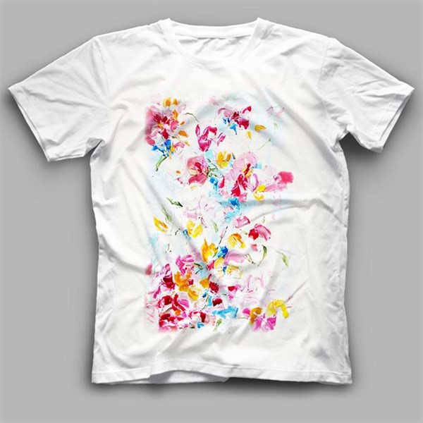 Çiçek Çocuk Tişörtü Çocuk T-Shirt ACSYT3