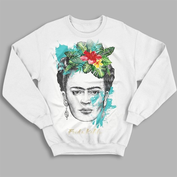 Frida Kahlo Sweatshirt, Unisex Sweatshirt ICUNL136