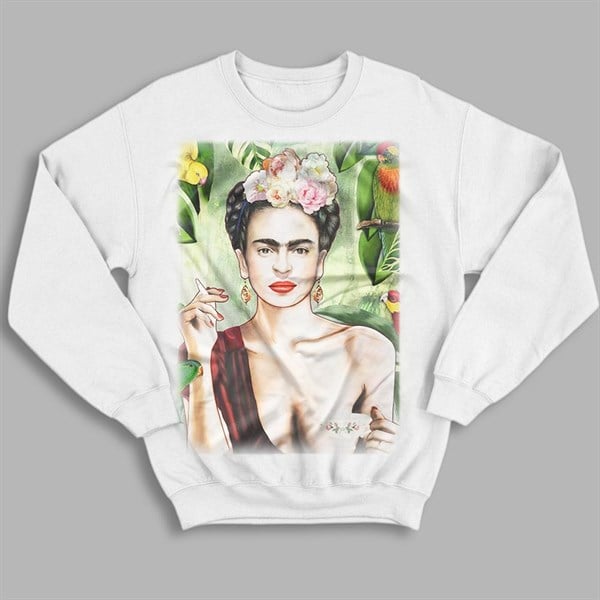 Frida Kahlo Sweatshirt, Unisex Sweatshirt ICUNL141