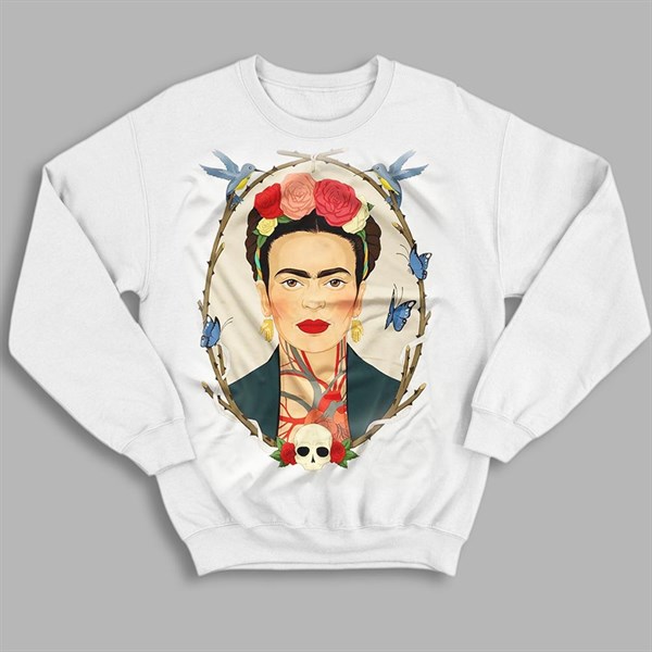 Frida Kahlo Sweatshirt, Unisex Sweatshirt ICUNL145