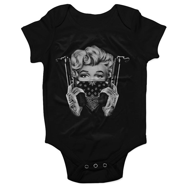 Marilyn Monroe Baby Bodysuit | Baby Onesie BCUNL176