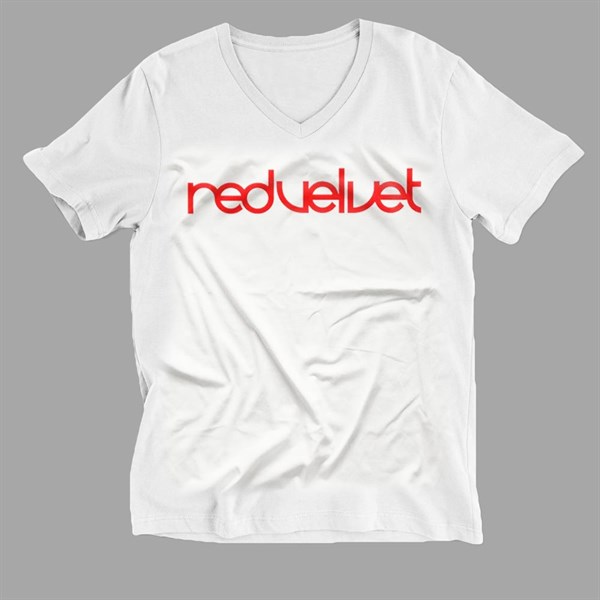 Red Velvet V-Neck T-Shirt DCKPO223