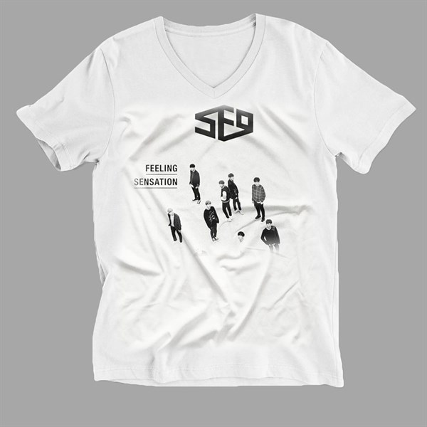 SF9 V-Neck T-Shirt DCKPO235