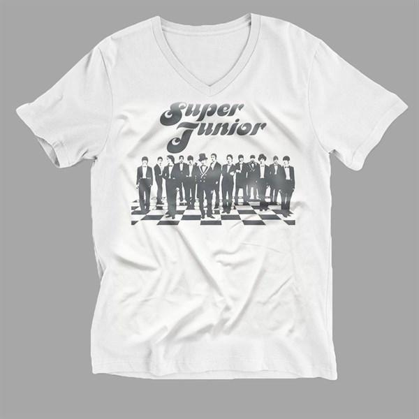 Super Junior V-Neck T-Shirt DCKPO259