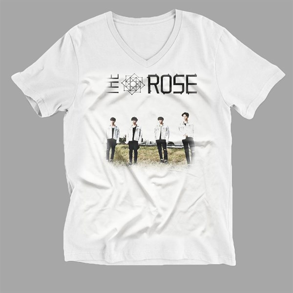 The Rose V-Neck T-Shirt DCKPO278