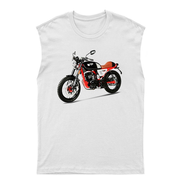 Ace Unisex Kesik Kol Tişört Kolsuz T-Shirt KT3154