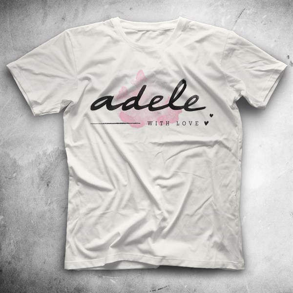 Adele White Unisex  T-Shirt - Tees - Shirts