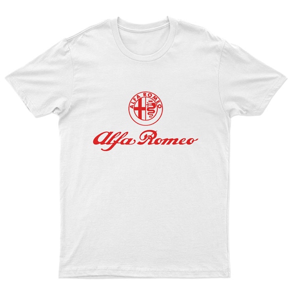 Alfa Romeo Unisex Tişört Alfa Romeo  T-Shirt ET13