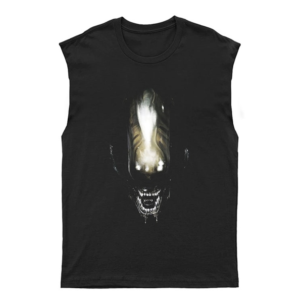 Alien Unisex Kesik Kol Tişört Kolsuz T-Shirt KT929