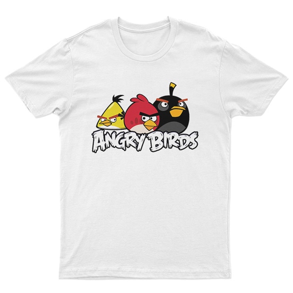 Angry Birds Unisex Tişört T-Shirt ET7505