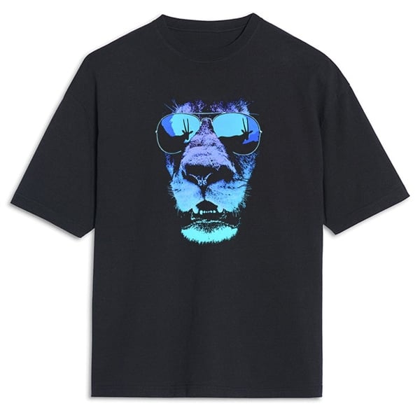 Aslan Oversize Tişört Oversize T-Shirt OSS1543