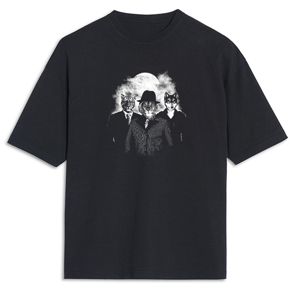 Aslan Oversize Tişört Oversize T-Shirt OSS1551