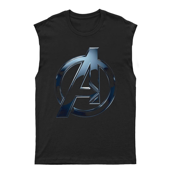 Avengers (The) Unisex Kesik Kol Tişört Kolsuz T-Shirt KT6606