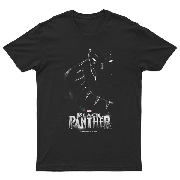 Black Panther Unisex Tişört T-Shirt ET6665