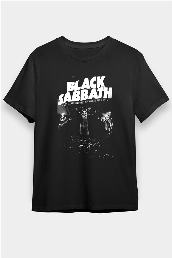 Black Sabbath Gathered İn Their Masses Black Unisex  T-Shirt - Tees - Shirts