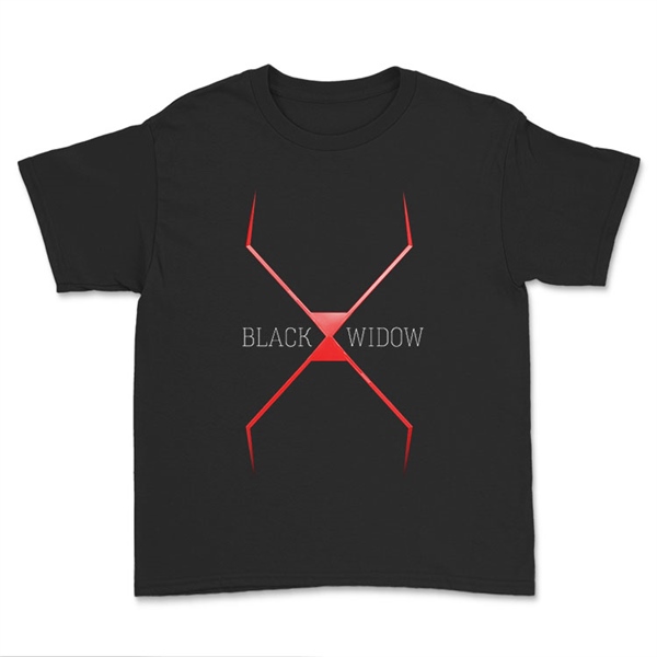 Black Widow Unisex Çocuk Tişört T-Shirt CT6676