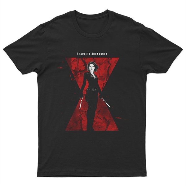Black Widow Unisex Tişört T-Shirt ET6678