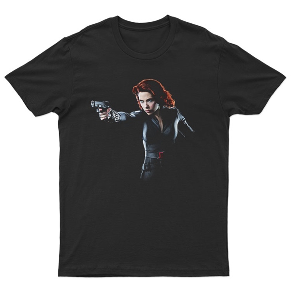 Black Widow Unisex Tişört T-Shirt ET6677