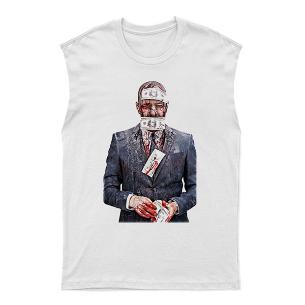 Breaking Bad - Heisenberg Unisex Kesik Kol Tişört Kolsuz T-Shirt KT7975