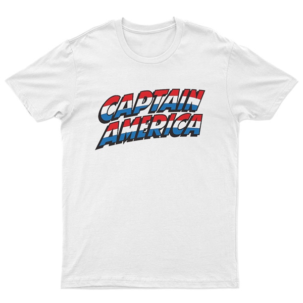 Captain America Unisex Tişört T-Shirt ET6686