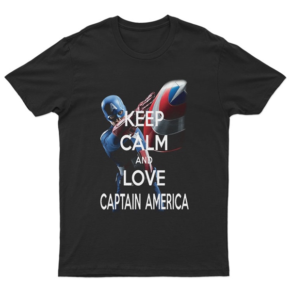 Captain America Unisex Tişört T-Shirt ET6685