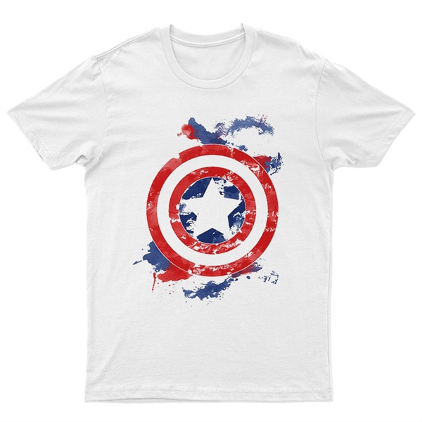 Captain America Unisex Tişört T-Shirt ET6687