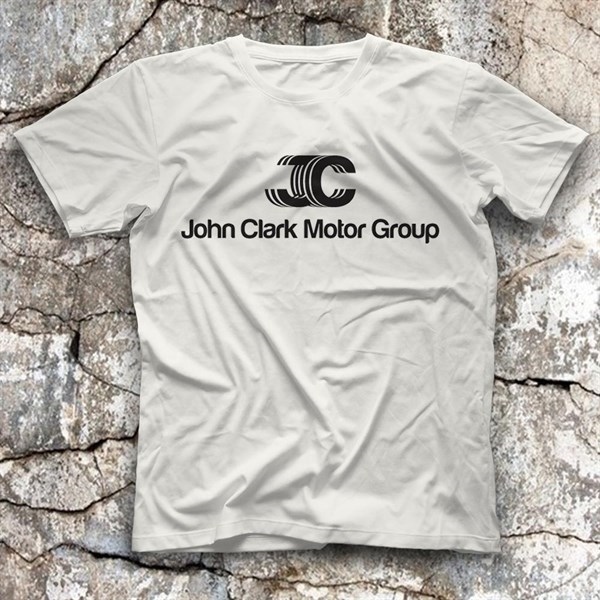 Clarke Beyaz Unisex Tişört T-Shirt