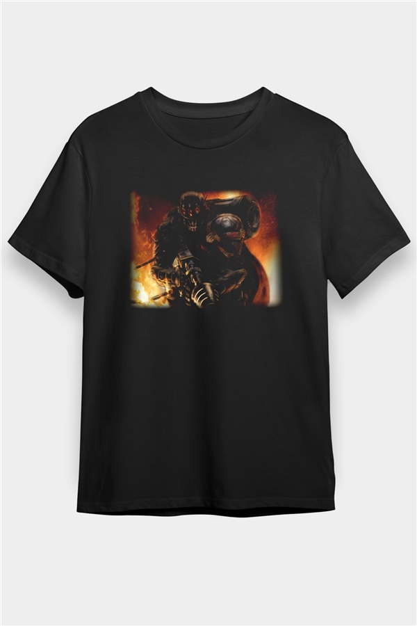 Command and Conquer Siyah Unisex Tişört T-Shirt