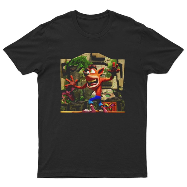 Crash Bandicoot Unisex Tişört T-Shirt ET7567