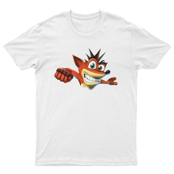Crash Bandicoot Unisex Tişört T-Shirt ET7565