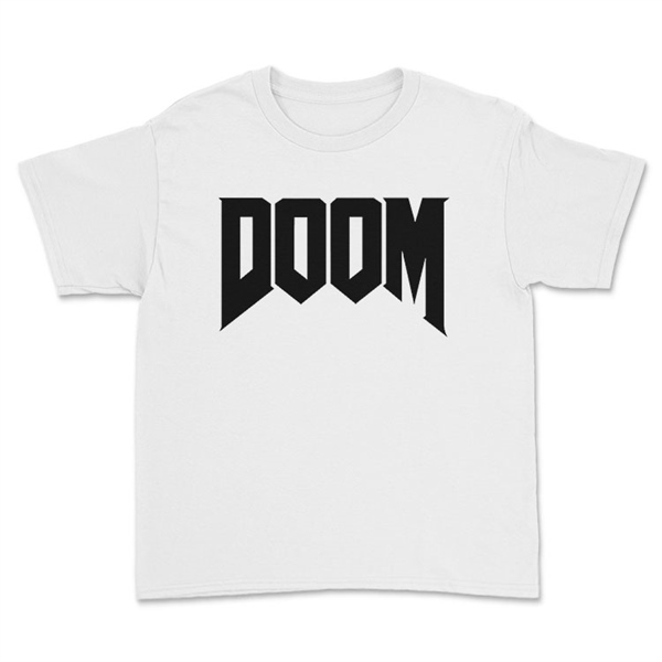 Doom Unisex Çocuk Tişört T-Shirt CT7629