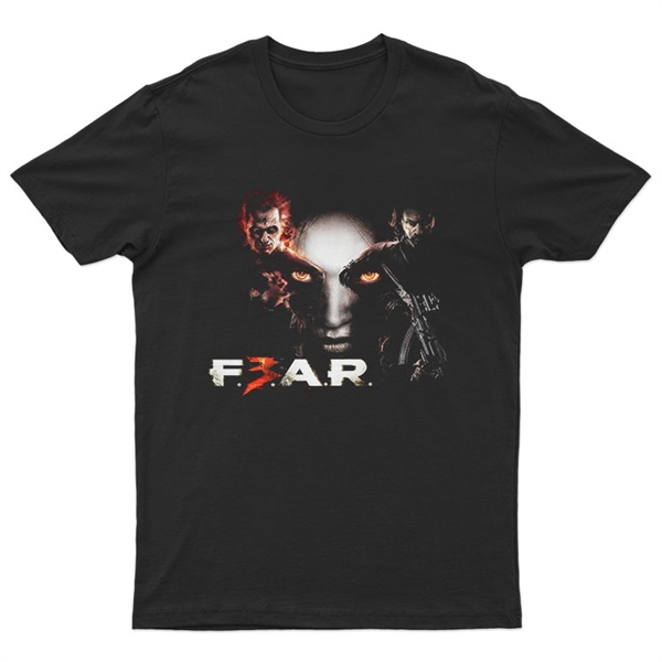 Fear Unisex Tişört T-Shirt ET7650