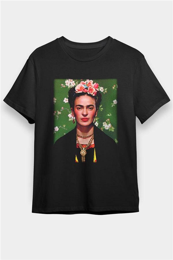 Frida Kahlo Black Unisex  T-Shirt - Tees - Shirts
