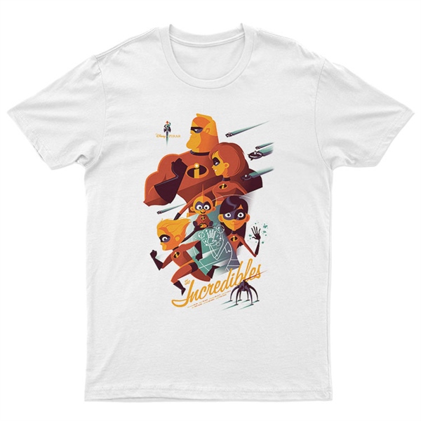 İnanılmaz Aile ( Incredibles ) Unisex Tişört T-Shirt ET492