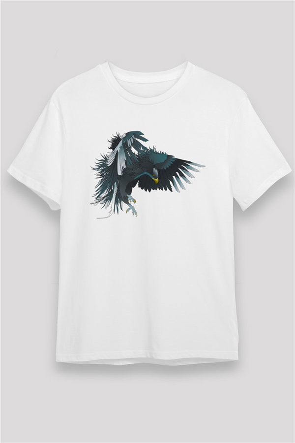 Eagle White Unisex  T-Shirt
