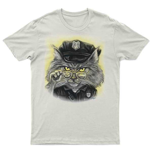 Kedi Baskılı Tasarım Tişört TSRT461