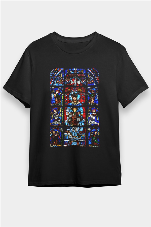 Notre-Dame Cathedra Black Unisex  T-Shirt