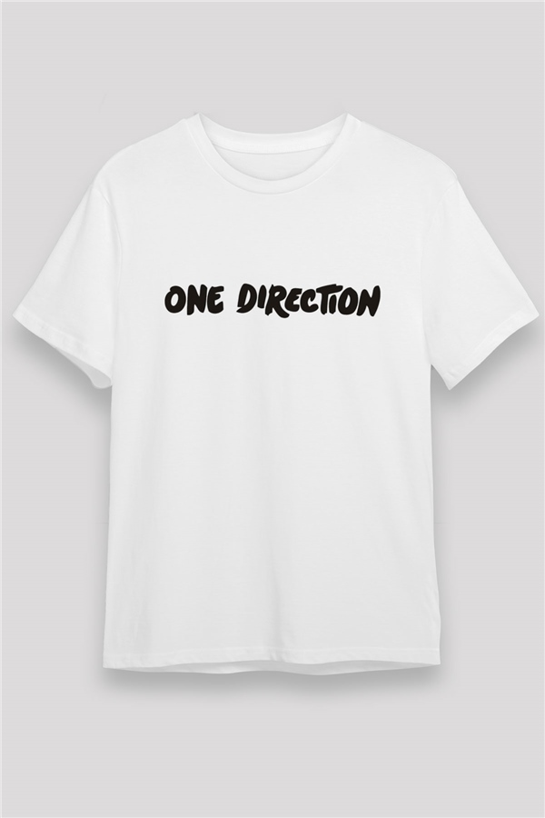 One Direction White Unisex  T-Shirt - Tees - Shirts