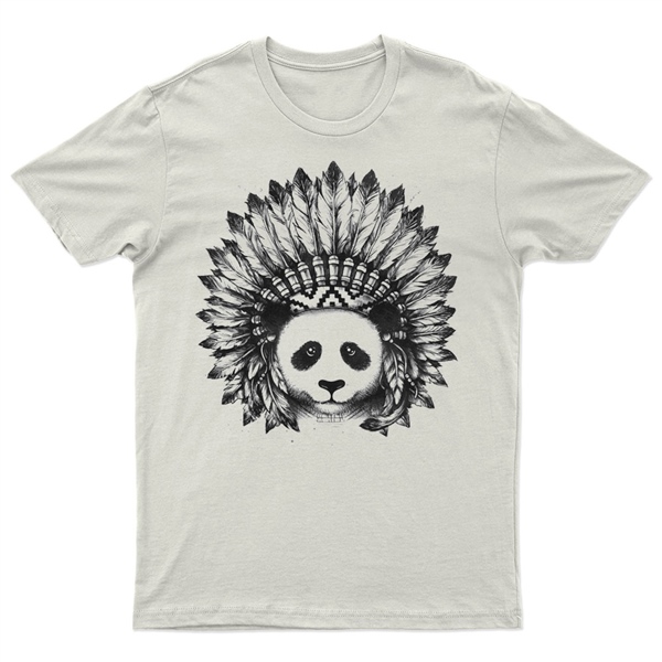 Panda Baskılı Tasarım Tişört TSRT372
