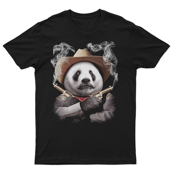 Panda Baskılı Tasarım Tişört TSRT395
