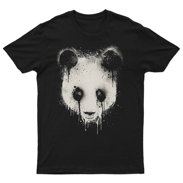 Panda Baskılı Tasarım Tişört TSRT399
