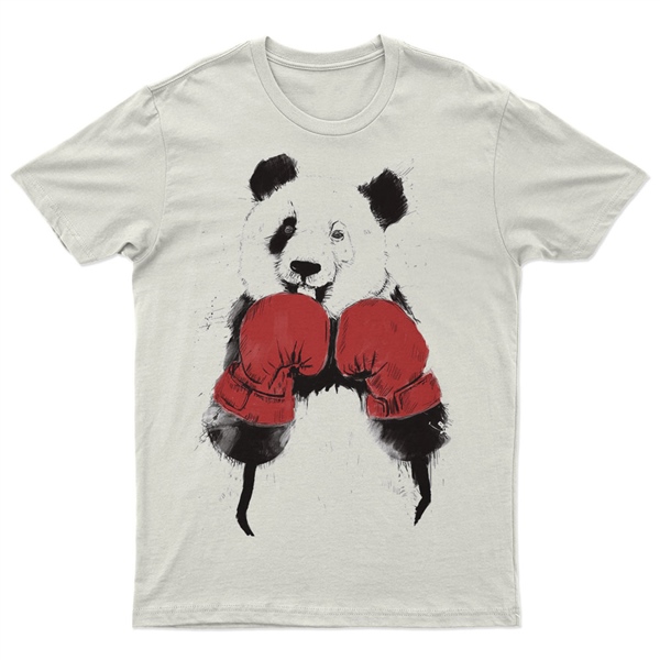 Panda Baskılı Tasarım Tişört TSRT404