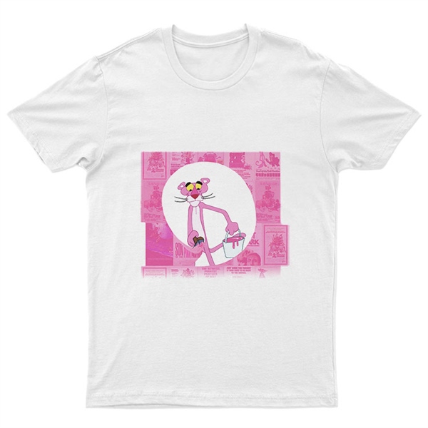 Pembe Panter (Pink Panther) Unisex Tişört T-Shirt ET518