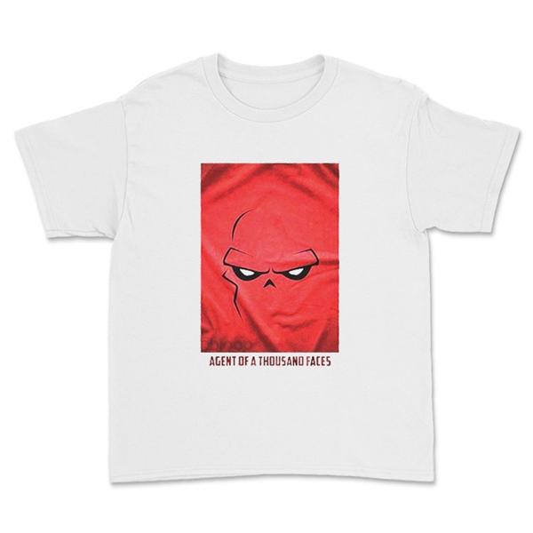 Red Skull Beyaz Çocuk Tişörtü Unisex T-Shirt